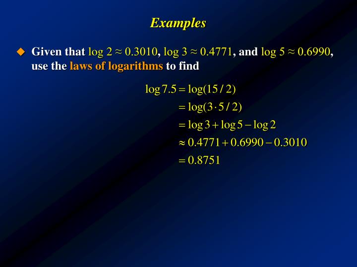 3010 0 = log2 jika PPT Functions Logarithmic Functions Exponential 3010 0 = log2 jika PPT Functions Logarithmic Functions Exponential