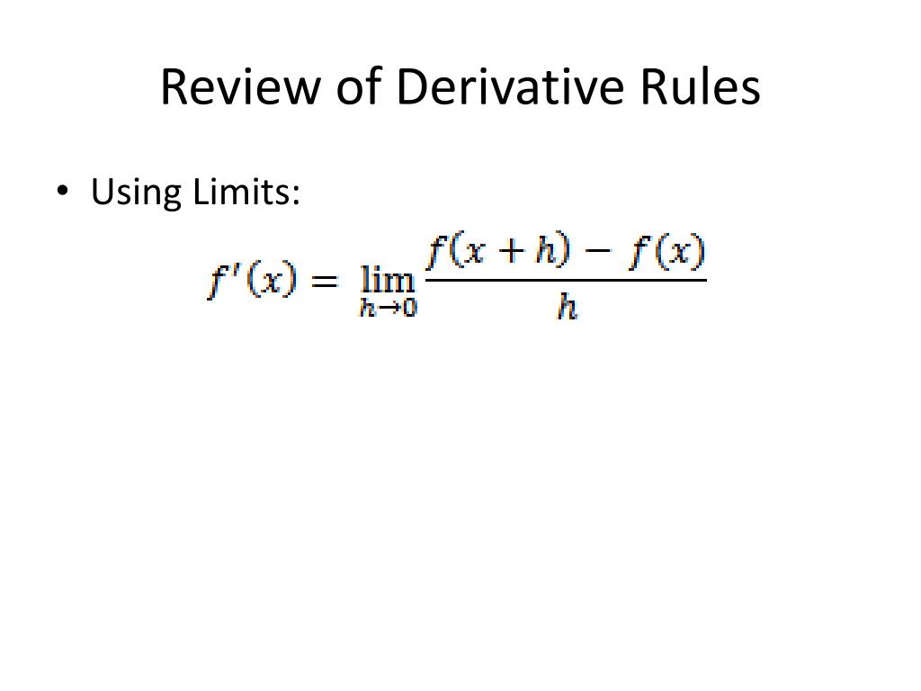 PPT - The Chain Rule PowerPoint Presentation, free download - ID:3603849